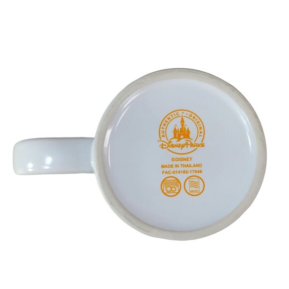 Disney Parks Minnie Mouse Mug Orange Juice Yellow Locally Grown Premium Fruit - Picture 8 of 10